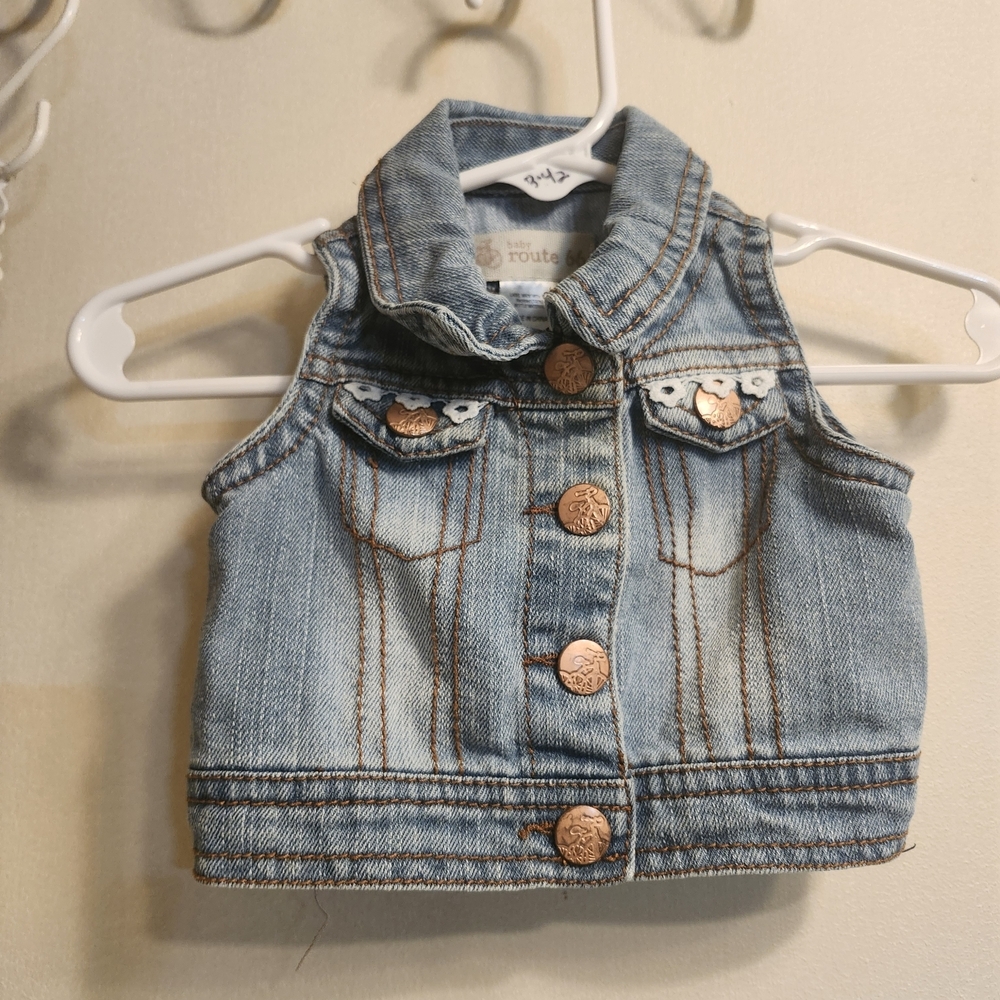 Route 66 Kids Denim Vest